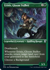 Erinis, Gloom Stalker (Foil Etched) (515) [Commander Legends: Battle for Baldur's Gate]