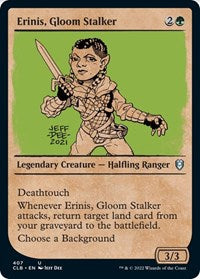 Erinis, Gloom Stalker (Showcase) (407) [Commander Legends: Battle for Baldur's Gate]