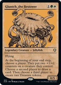 Gluntch, the Bestower (Showcase) (422) [Commander Legends: Battle for Baldur's Gate]