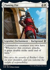Flaming Fist (18) [Commander Legends: Battle for Baldur's Gate]