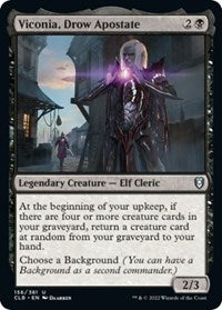 Viconia, Drow Apostate (156) [Commander Legends: Battle for Baldur's Gate]