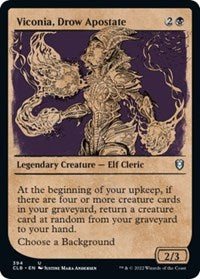 Viconia, Drow Apostate (Showcase) (394) [Commander Legends: Battle for Baldur's Gate]