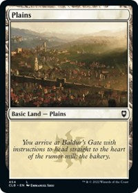 Plains (454) (454) [Commander Legends: Battle for Baldur's Gate]