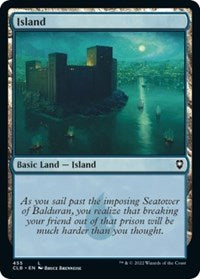 Island (455) (455) [Commander Legends: Battle for Baldur's Gate]