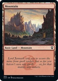 Mountain (464) (464) [Commander Legends: Battle for Baldur's Gate]