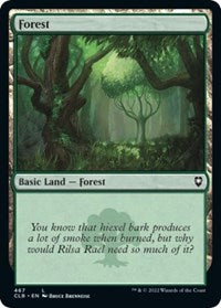 Forest (467) (467) [Commander Legends: Battle for Baldur's Gate]