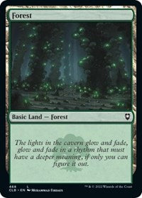 Forest (468) (468) [Commander Legends: Battle for Baldur's Gate]