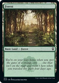 Forest (470) (470) [Commander Legends: Battle for Baldur's Gate]