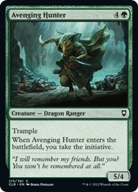 Avenging Hunter (215) [Commander Legends: Battle for Baldur's Gate]