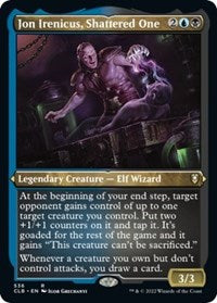 Jon Irenicus, Shattered One (Foil Etched) (536) [Commander Legends: Battle for Baldur's Gate]