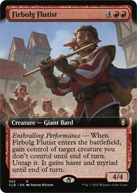 Firbolg Flutist (Extended Art) (582) [Commander Legends: Battle for Baldur's Gate]