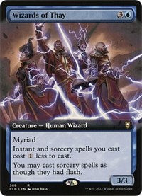 Wizards of Thay (Extended Art) (568) [Commander Legends: Battle for Baldur's Gate]
