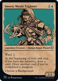 Imoen, Mystic Trickster (Showcase) (385) [Commander Legends: Battle for Baldur's Gate]