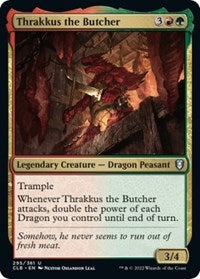 Thrakkus the Butcher (295) [Commander Legends: Battle for Baldur's Gate]