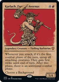 Karlach, Fury of Avernus (Showcase) (400) [Commander Legends: Battle for Baldur's Gate]