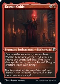 Dragon Cultist (Foil Etched) (503) [Commander Legends: Battle for Baldur's Gate]
