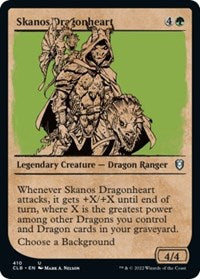 Skanos Dragonheart (Showcase) (410) [Commander Legends: Battle for Baldur's Gate]