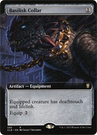 Basilisk Collar (Extended Art) (595) [Commander Legends: Battle for Baldur's Gate]