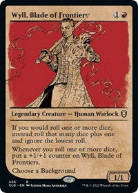 Wyll, Blade of Frontiers (Showcase) (405) [Commander Legends: Battle for Baldur's Gate]
