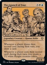 The Council of Four (Showcase) (419) [Commander Legends: Battle for Baldur's Gate]