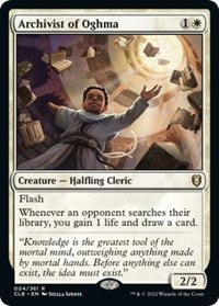 Archivist of Oghma (4) [Commander Legends: Battle for Baldur's Gate]