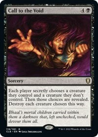 Call to the Void (118) [Commander Legends: Battle for Baldur's Gate]
