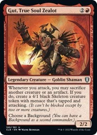 Gut, True Soul Zealot (180) [Commander Legends: Battle for Baldur's Gate]