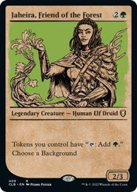 Jaheira, Friend of the Forest (Showcase) (409) [Commander Legends: Battle for Baldur's Gate]