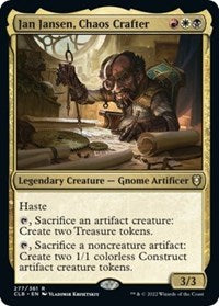 Jan Jansen, Chaos Crafter (277) [Commander Legends: Battle for Baldur's Gate]