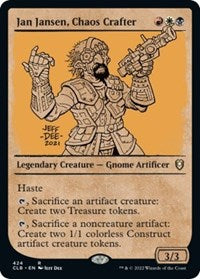 Jan Jansen, Chaos Crafter (Showcase) (424) [Commander Legends: Battle for Baldur's Gate]