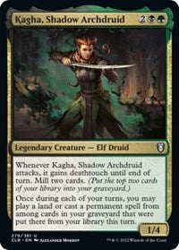Kagha, Shadow Archdruid (279) [Commander Legends: Battle for Baldur's Gate]