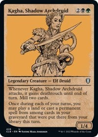 Kagha, Shadow Archdruid (Showcase) (426) [Commander Legends: Battle for Baldur's Gate]