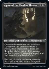 Agent of the Shadow Thieves (Foil Etched) (493) [Commander Legends: Battle for Baldur's Gate]