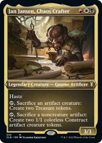 Jan Jansen, Chaos Crafter (Foil Etched) (535) [Commander Legends: Battle for Baldur's Gate]