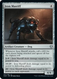Iron Mastiff (317) [Commander Legends: Battle for Baldur's Gate]