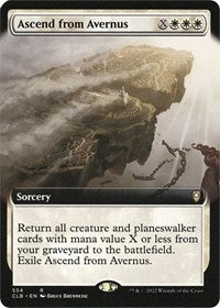 Ascend from Avernus (Extended Art) (554) [Commander Legends: Battle for Baldur's Gate]