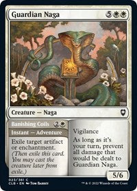 Guardian Naga (23) [Commander Legends: Battle for Baldur's Gate]