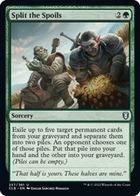 Split the Spoils (257) [Commander Legends: Battle for Baldur's Gate]