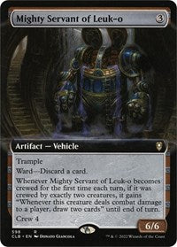 Mighty Servant of Leuk-o (Extended Art) (598) [Commander Legends: Battle for Baldur's Gate]
