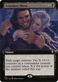 Astarion's Thirst (Extended Art) (570) [Commander Legends: Battle for Baldur's Gate]