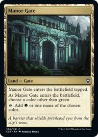 Manor Gate (356) [Commander Legends: Battle for Baldur's Gate]