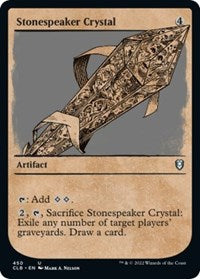 Stonespeaker Crystal (Showcase) (450) [Commander Legends: Battle for Baldur's Gate]