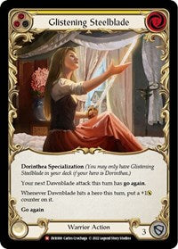 Glistening Steelblade (DVR008) [Classic Battles: Rhinar vs Dorinthea]
