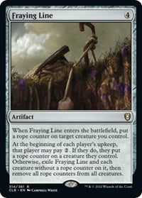 Fraying Line (314) [Commander Legends: Battle for Baldur's Gate]