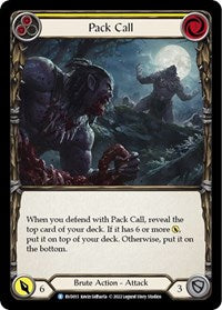 Pack Call (RVD015) [Classic Battles: Rhinar vs Dorinthea]
