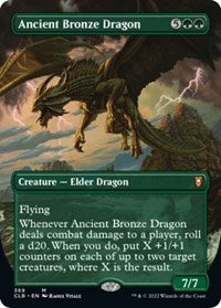 Ancient Bronze Dragon (Borderless) (369) [Commander Legends: Battle for Baldur's Gate]