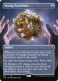 Vexing Puzzlebox (Borderless) (374) [Commander Legends: Battle for Baldur's Gate]