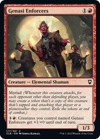 Genasi Enforcers (177) [Commander Legends: Battle for Baldur's Gate]