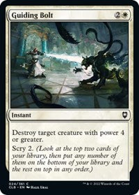 Guiding Bolt (24) [Commander Legends: Battle for Baldur's Gate]