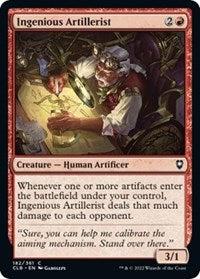 Ingenious Artillerist (182) [Commander Legends: Battle for Baldur's Gate]